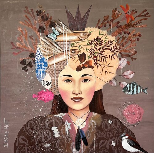 Albitrunca by Irene Hoff, Painting for Sale on Singulart