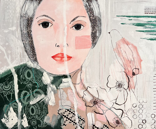 Tempo Dulu di Irene Hoff, Pittura in vendita su Singulart