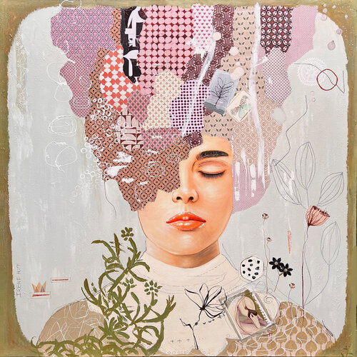 Silent Rebellion by Irene Hoff, 회화 for Sale on Singulart