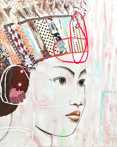 Gadis by Irene Hoff, Painting for Sale on Singulart