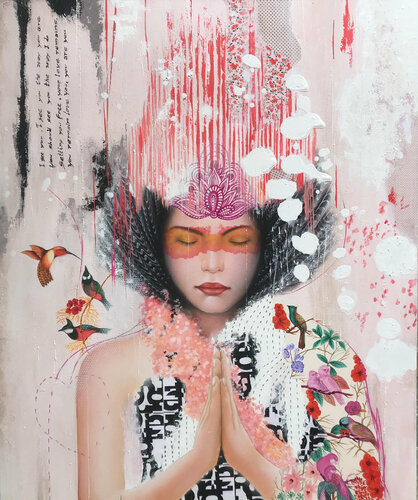 Soulbooster by Irene Hoff, 회화 for Sale on Singulart