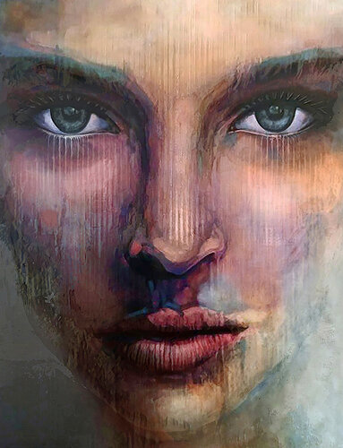 The Heiress van Jake Merin, Schilderij te koop op Singulart