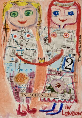 In London  #2022_003 par ISOLDEN, Œuvre sur papier en vente sur Singulart