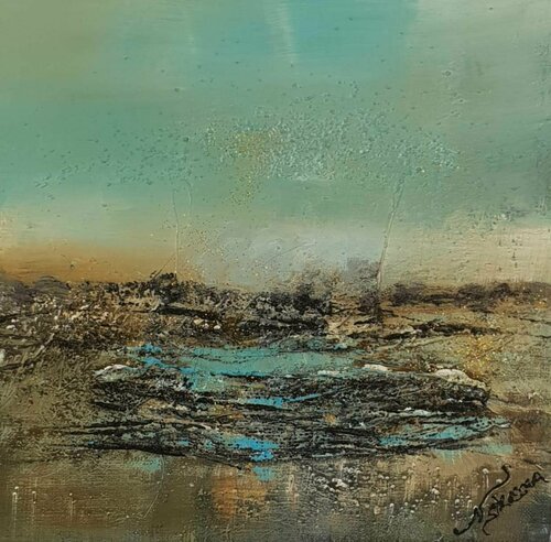 Paysage N2 von Nat Stresser, Malerei kaufen auf Singulart