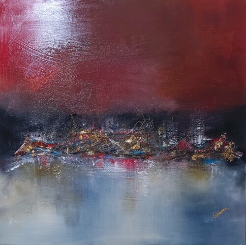 Magma de Nat Stresser, Pintura a la venta en Singulart