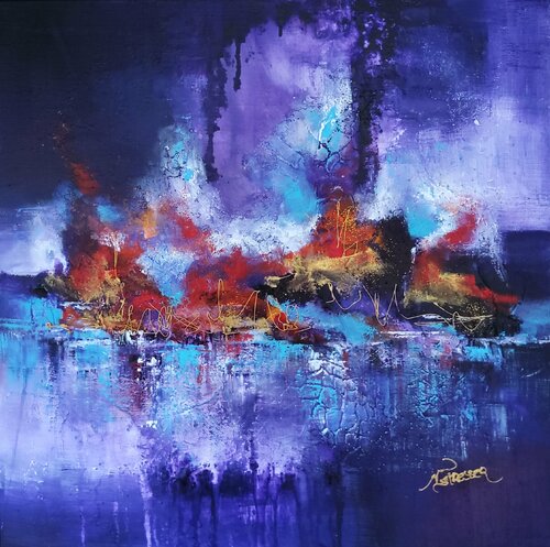 Feu follet di Nat Stresser, Pittura in vendita su Singulart