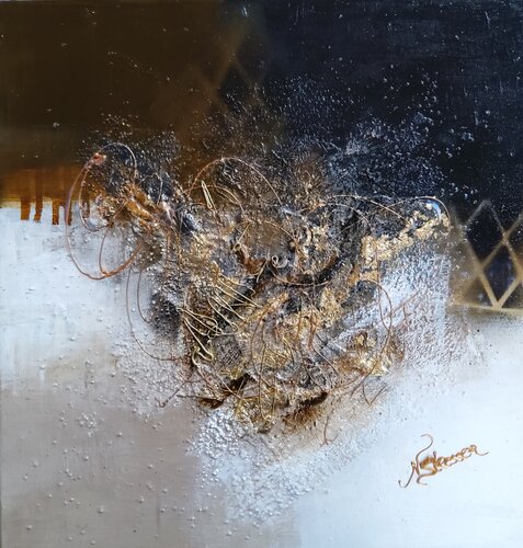 Gold 5 van Nat Stresser, Schilderij te koop op Singulart