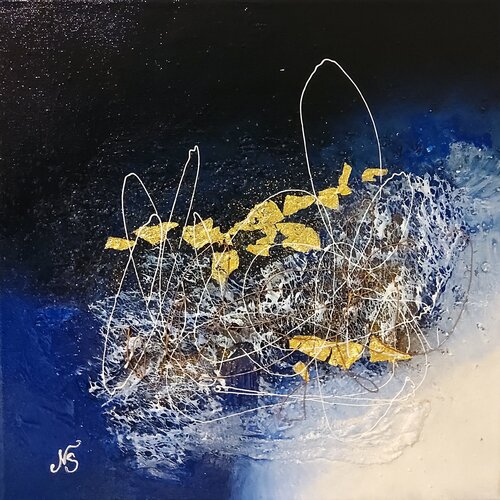Blue dream di Nat Stresser, Pittura in vendita su Singulart