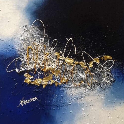 Bleu klein Nat Stresser