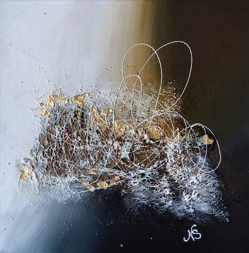 Racines de lumière by Nat Stresser, Painting for Sale on Singulart