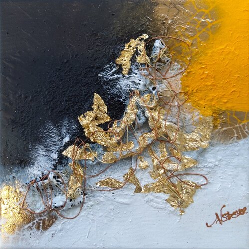 Trés’or ocre van Nat Stresser, Schilderij te koop op Singulart