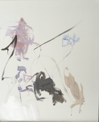 SOLD-Resta Con Me I ( Stay With Me) van Peggy Casey-Mason, Schilderij te koop op Singulart