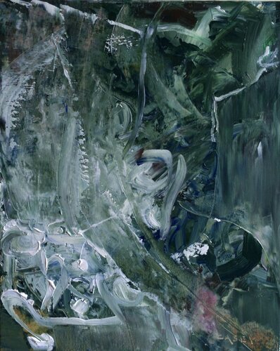 “Flowering Weeds” -acrylic van Peggy Casey-Mason, Schilderij te koop op Singulart