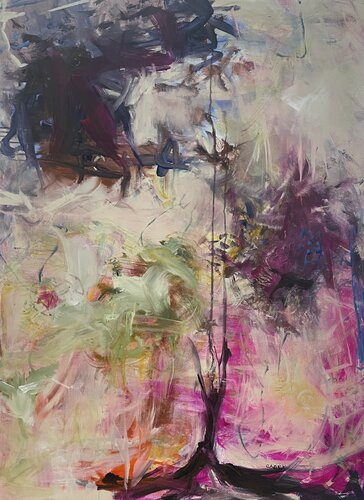 "Reach" acrylic de Peggy Casey-Mason, Pintura a la venta en Singulart
