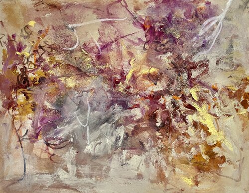 Oil on paper #2 van Peggy Casey-Mason, Schilderij te koop op Singulart