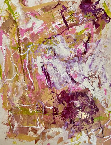 Oil & Acrylic on paper #3 by Peggy Casey-Mason, Painting for Sale on Singulart