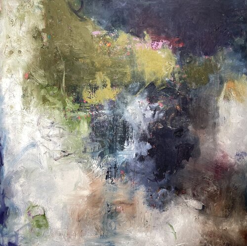 “Aura of Mystery” oil de Peggy Casey-Mason, Pintura a la venta en Singulart