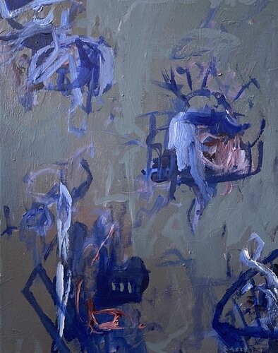 “Quiet Unravel” de Peggy Casey-Mason, Pintura a la venta en Singulart