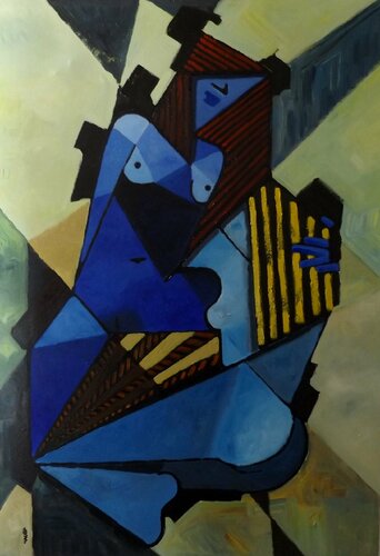 Lost in space par Rone Waugh, Peinture en vente sur Singulart