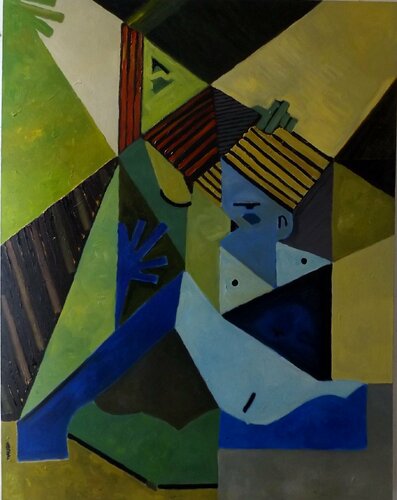 Fragmented par Rone Waugh, Peinture en vente sur Singulart