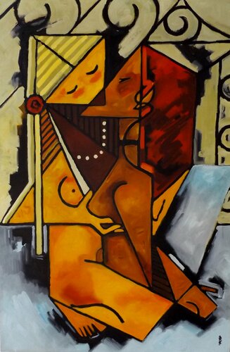 You are mine par Rone Waugh, Peinture en vente sur Singulart