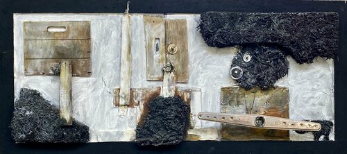 Chut, oups et qu’est-ce qu’il raconte?? di Sof - Sophie Voigt-Chadeyron, Pittura in vendita su Singulart