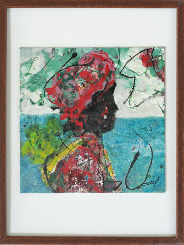 En côte d'ivoire par Sof - Sophie Voigt-Chadeyron, Œuvre sur papier en vente sur Singulart