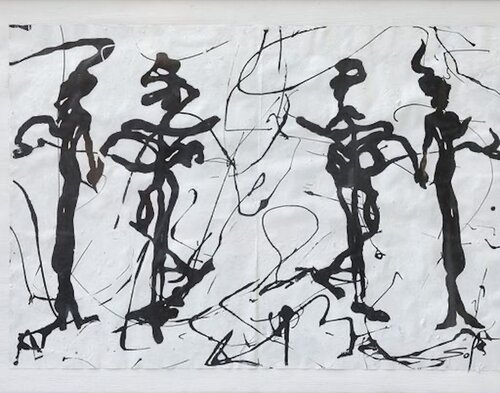 Coquins emberlificotés von Sof - Sophie Voigt-Chadeyron, Malerei kaufen auf Singulart