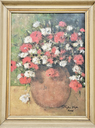 Joli bouquet - 60x78 - 2006 von Sof - Sophie Voigt-Chadeyron, Malerei kaufen auf Singulart