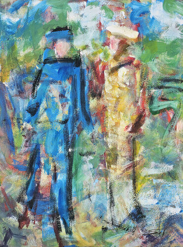 Qu'est-ce que tu as ? - 60x80 - 2021 von Sof - Sophie Voigt-Chadeyron, Malerei kaufen auf Singulart