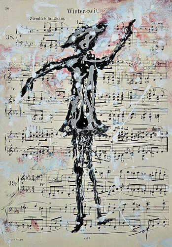 Winterzeit by Sof - Sophie Voigt-Chadeyron, Painting for Sale on Singulart