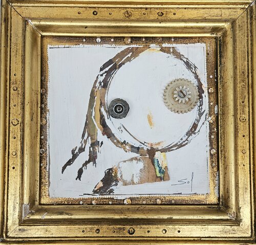 Mimie, non? - o.R 29x29 - mR 31x31x3 - 2029 by Sof - Sophie Voigt-Chadeyron, Other Media for Sale on Singulart