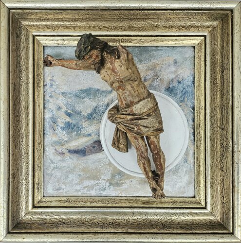 Mon Dieu... o.R 23x23x10 - m.R 34x34x12 - 2025 di Sof - Sophie Voigt-Chadeyron, Altri media in vendita su Singulart