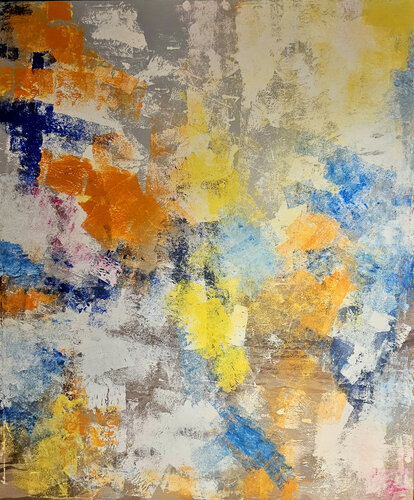 Éclats en suspension di Sof - Sophie Voigt-Chadeyron, Pittura in vendita su Singulart