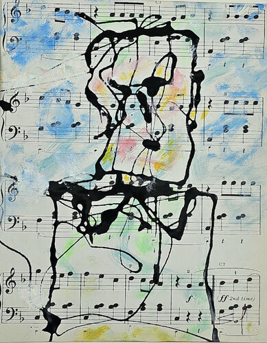 La tronche - 18x26 - 2026 von Sof - Sophie Voigt-Chadeyron, Malerei kaufen auf Singulart