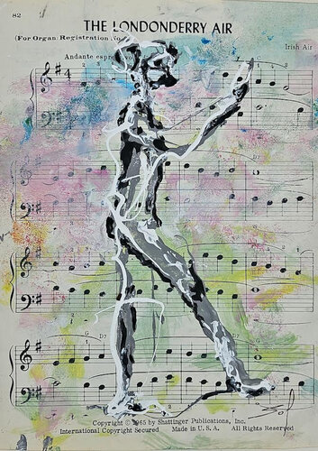The Londonberry air - 20x28 - 2026 van Sof - Sophie Voigt-Chadeyron, Schilderij te koop op Singulart