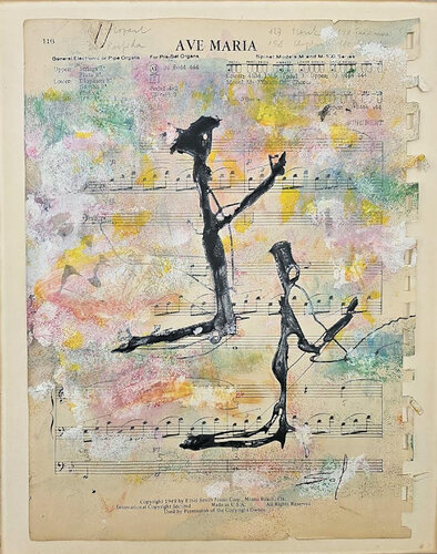 Ave Maria de Sof - Sophie Voigt-Chadeyron, Pintura a la venta en Singulart