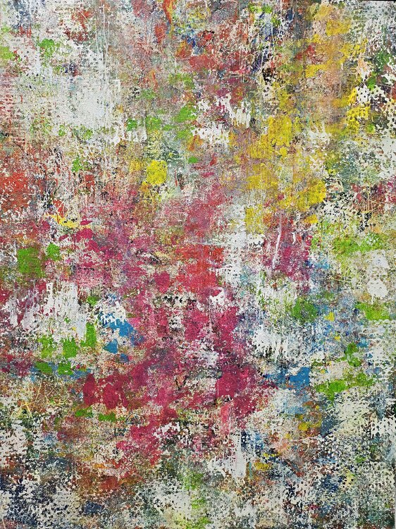Abstrait sirupeux - 140x180 - 2024 Sof - Sophie Voigt-Chadeyron