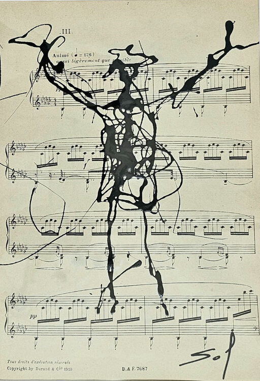 Animé, aussi légèrement que possible - mR 30x40 , 0R 20x29 - 2025 Sof - Sophie Voigt-Chadeyron
