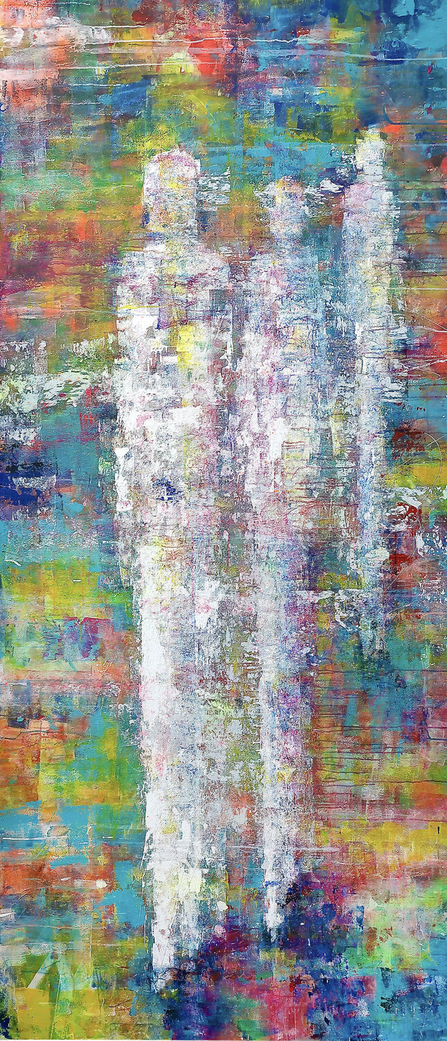 Ombres blanches - 120x280 - 2021 Sof - Sophie Voigt-Chadeyron