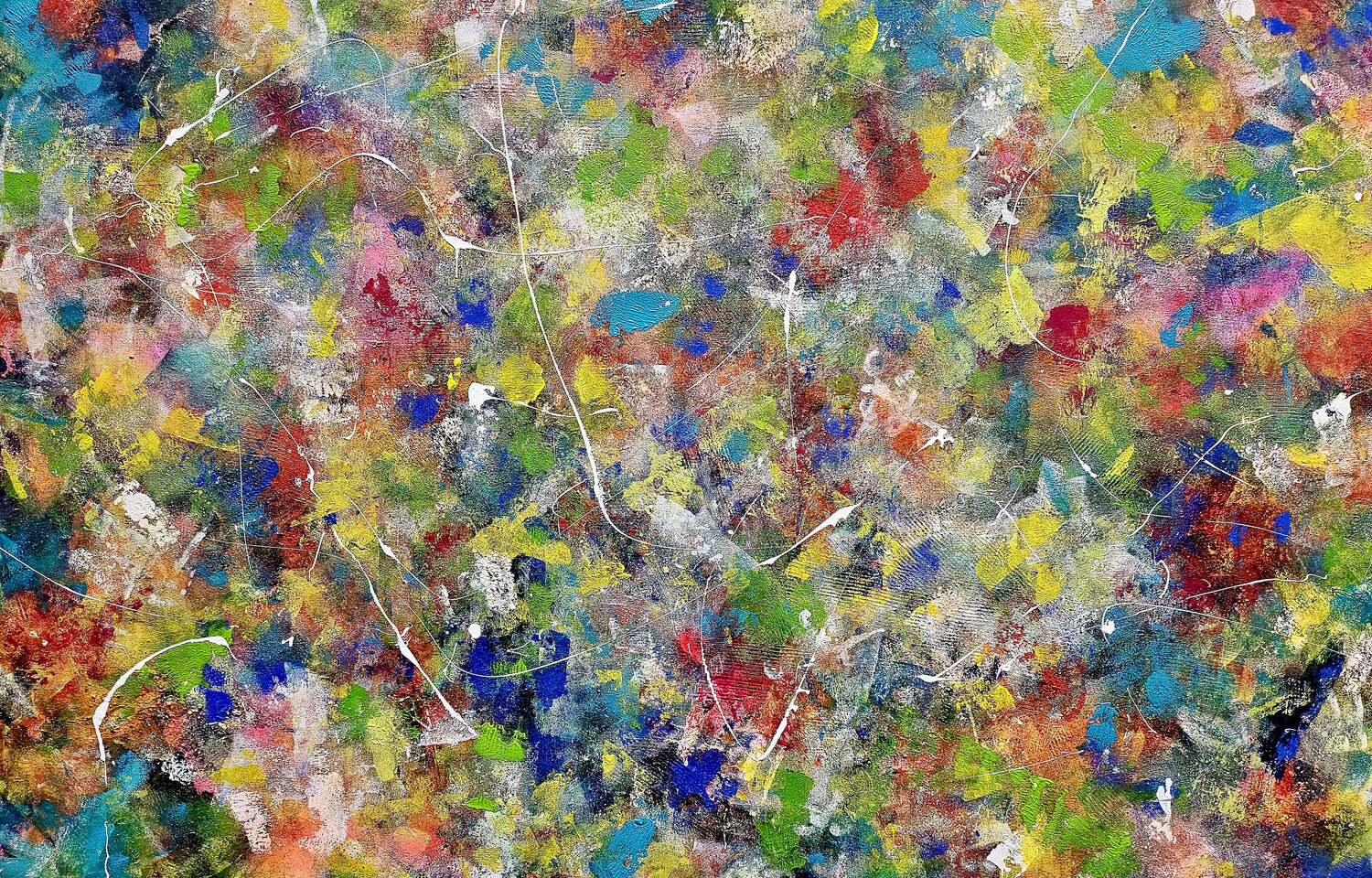 Couleurs toujours!  - 130x195 - 2024 Sof - Sophie Voigt-Chadeyron Originalgemälde zu verkaufen