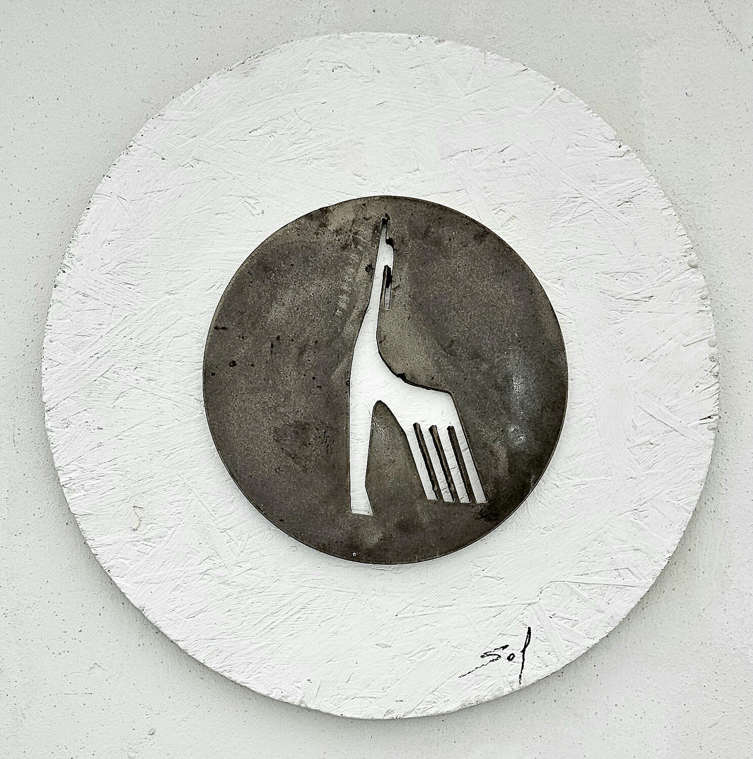 Pour moi c'est une licorne - 49 cm Breite - 2024 Sof - Sophie Voigt-Chadeyron Andere Medien zu verkaufen