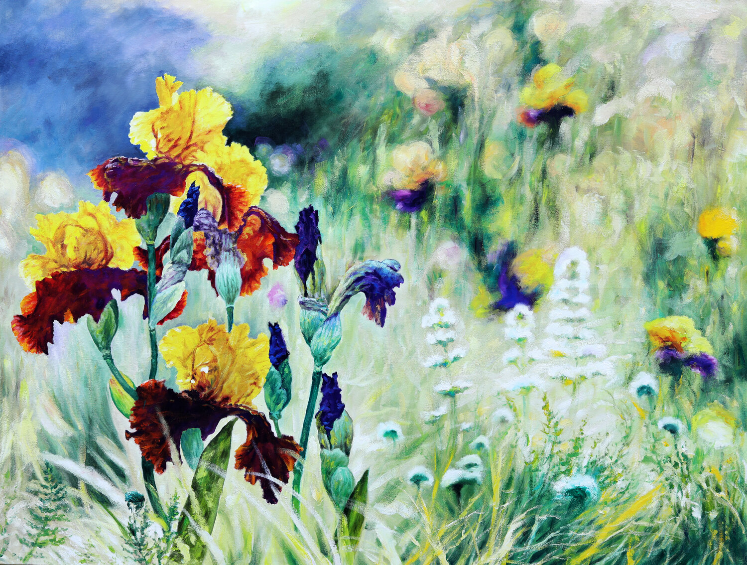 Iris im Dickicht Dusko Pavic