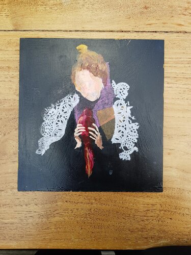 Ladies & Gentlemen 10 van Jacqueline Engels, Schilderij te koop op Singulart