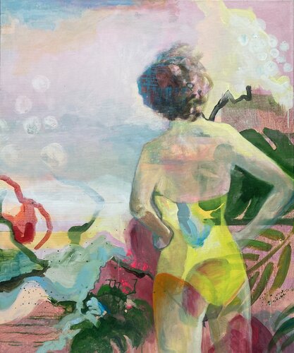 Sunny by Jacqueline Engels, Painting for Sale on Singulart