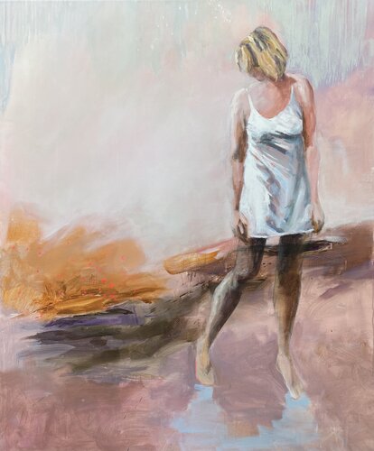 Looking Back von Jacqueline Engels, Malerei kaufen auf Singulart