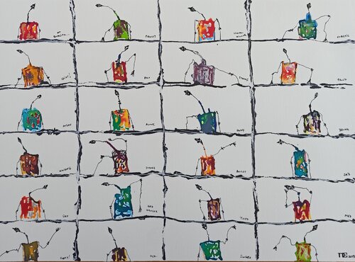 24. di Pierre Soufflet, Opera su carta in vendita su Singulart