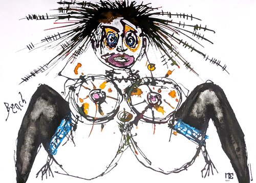 Beach di Pierre Soufflet, Opera su carta in vendita su Singulart