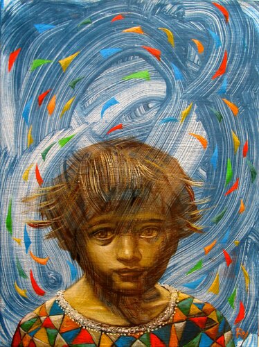 The world of the children's fantasies by Sergey Roy, Painting for Sale on Singulart