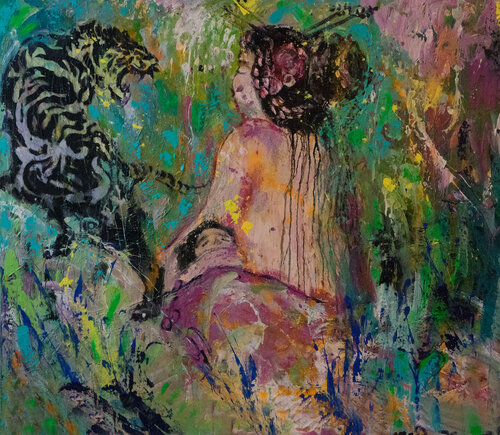 In der Okaya by Maria Henn, Painting for Sale on Singulart
